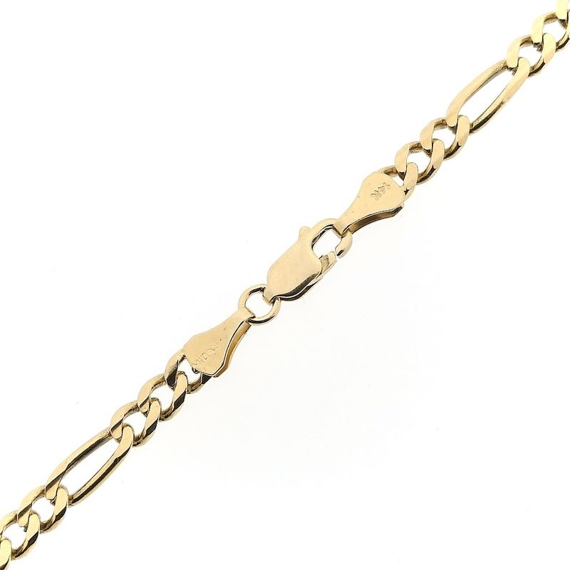 Image 4 of Golden Figaro link chain