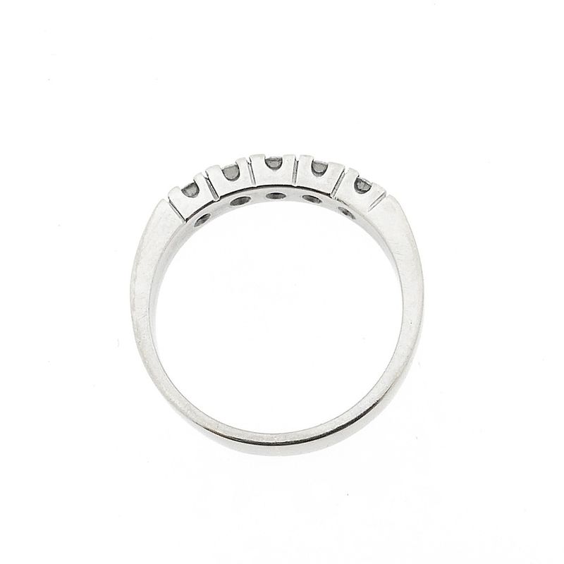 Image 5 of White gold ring with diamond | 0.25 ct.