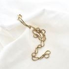 Image 4 of Golden Venetian link chain | 47 cm