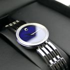 Image 19 of Movado Esperanza; Women's watch with diamonds and Bleu 'Mother of Pearl' dial; 0607231