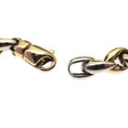 Image 4 of Two-tone gold anchor link bracelet