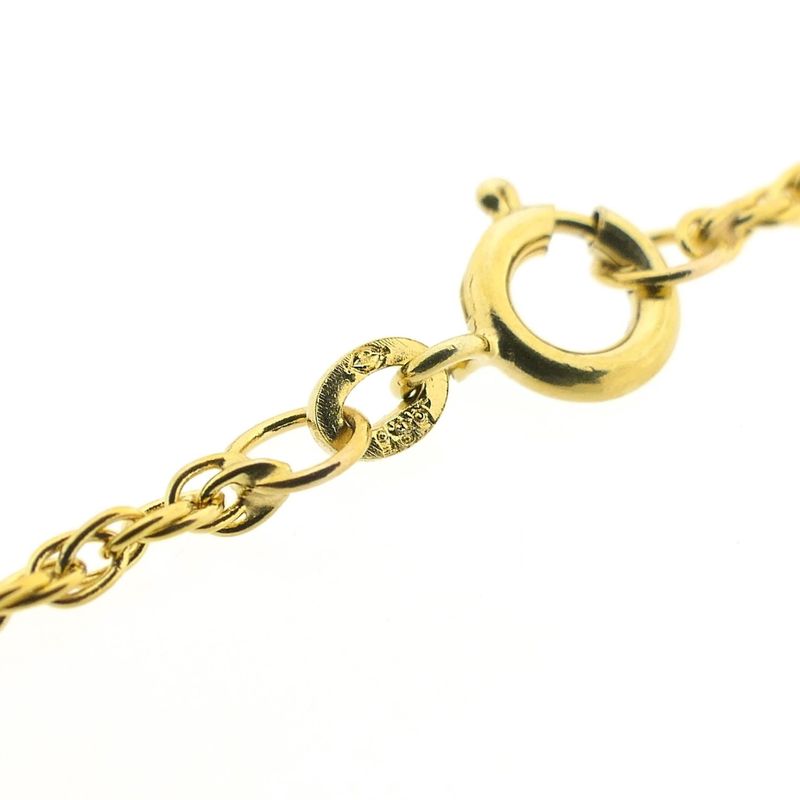 Image 5 of Gold twisted/Singapore link chain