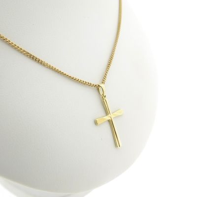 Image 2 of Gold pendant of a cross
