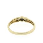 Image 6 of Golden fantasy ring set with diamond | 0.04 ct.