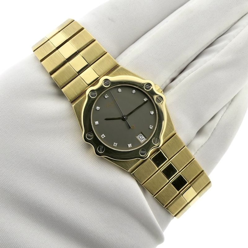 Image 11 of Chopard St. Moritz 262171; 18k gold men's/unisex watch