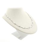 Image 3 of White gold fantasy link necklace