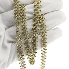 Image 5 of Gold gallery wire necklace | 45 cm