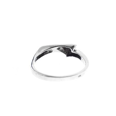 Image 2 of Silver ring with fantasy design