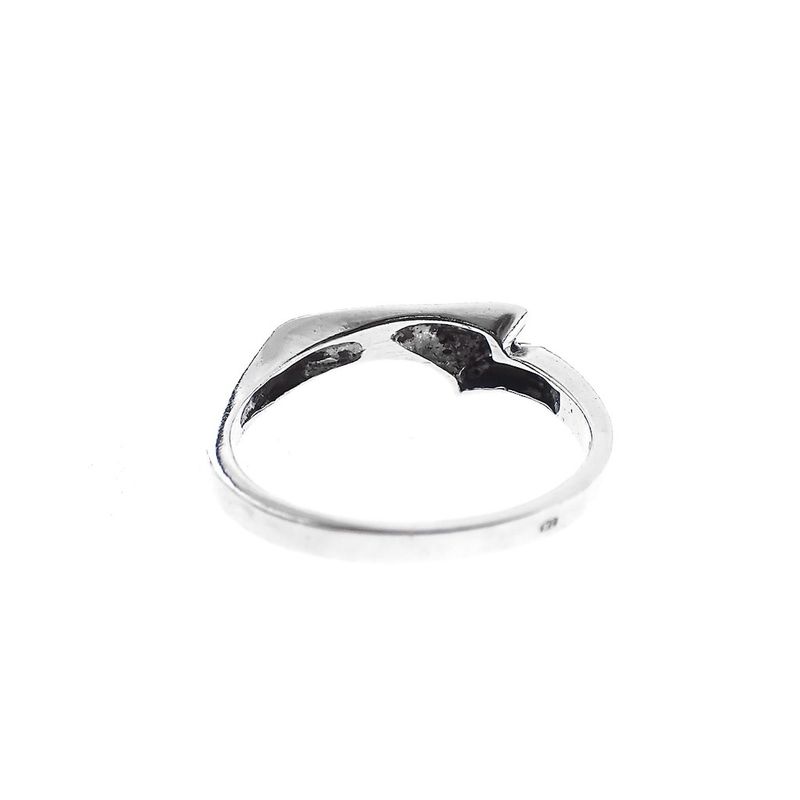 Image 2 of Silver ring with fantasy design