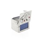 Image 5 of Silver pendant of a card box with cards