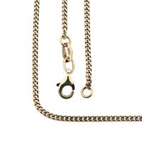 Gold gourmet link chain