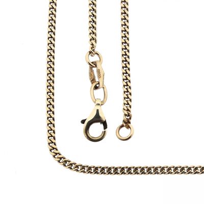 Gold gourmet link chain Image 1 of Gold gourmet link chain