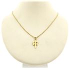 Image 5 of Golden pendant of Chinese horoscope sign; Monkey