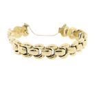 Image 5 of Gold Bismarck link bracelet