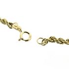 Image 6 of 9K Twisted Link Chain | 46.5cm