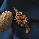 Image 7 of Gold pendant with quartz