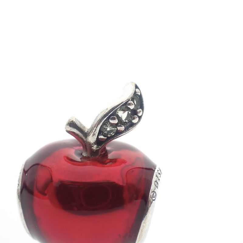 Image 5 of Pandora x Disney charm; Silver; Red apple or Snow white