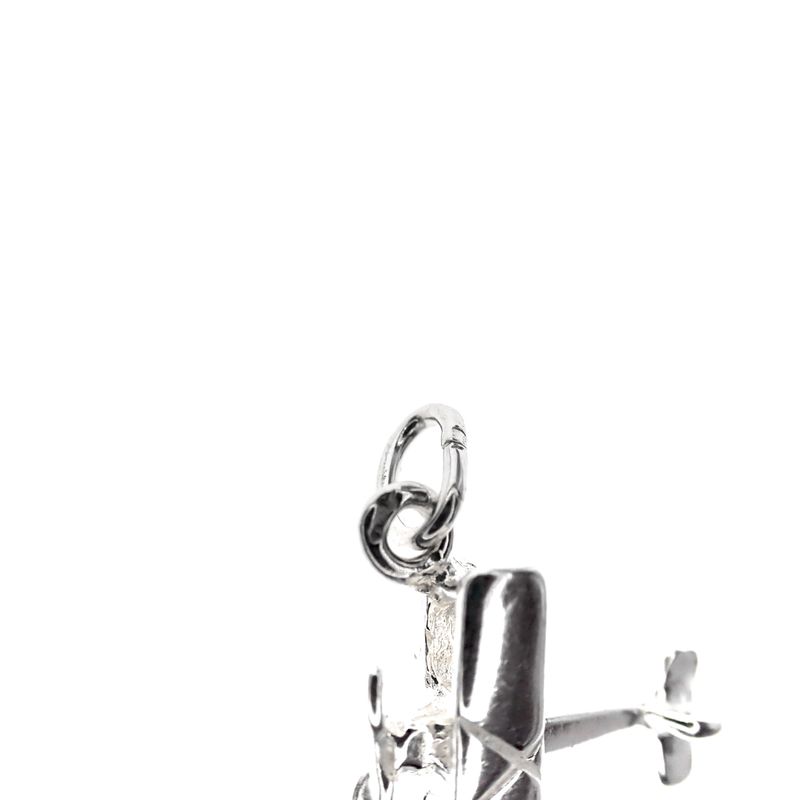 Image 4 of Silver pendant of a sports plane
