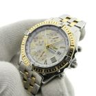 Image 15 of Breitling Crosswind D13355; 18k gold/steel chronograph men's watch
