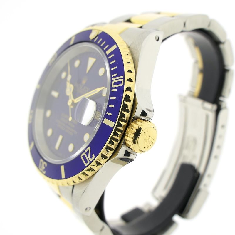 Image 2 of Rolex Submariner 16613LB; Gold/steel diving watch