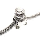 Image 2 of Pandora charm; Silver; Clown