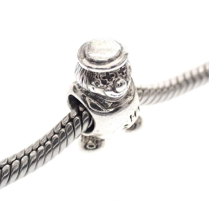 Image 2 of Pandora charm; Silver; Clown