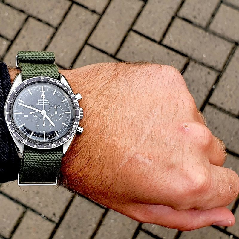 Image 6 of Omega Speedmaster Moonwatch 145.012; Vintage chronograaf horloge