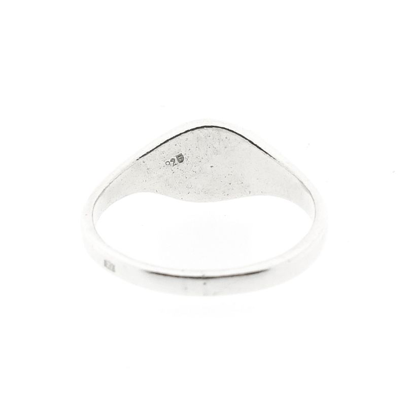Image 4 of Silver ring with zirconia