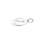 Image 3 of Silver sports pendant of a baseball player