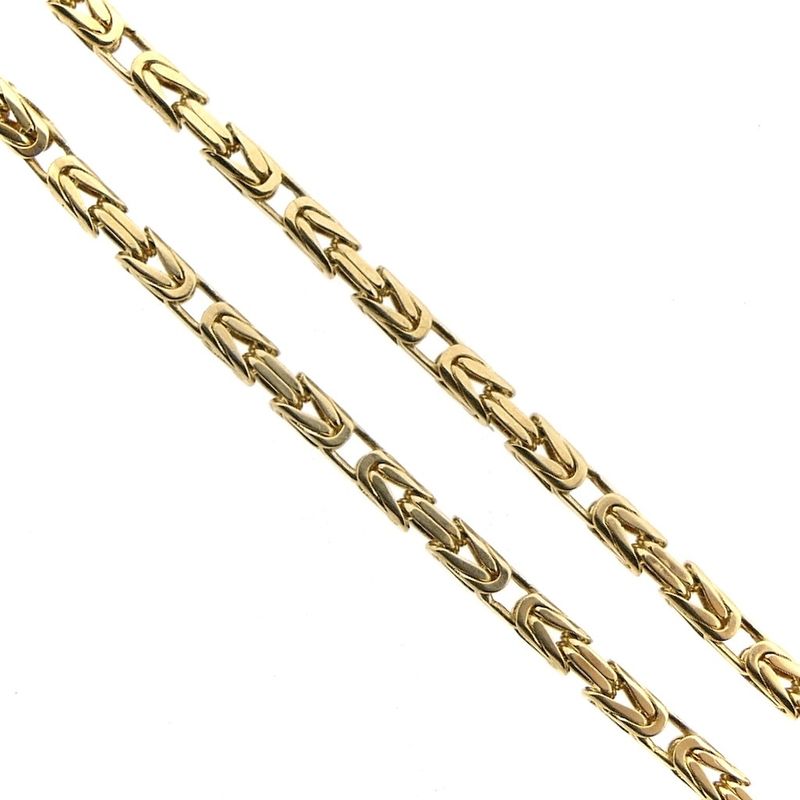 Image 5 of Gold king's link bracelet | 21.5 cm