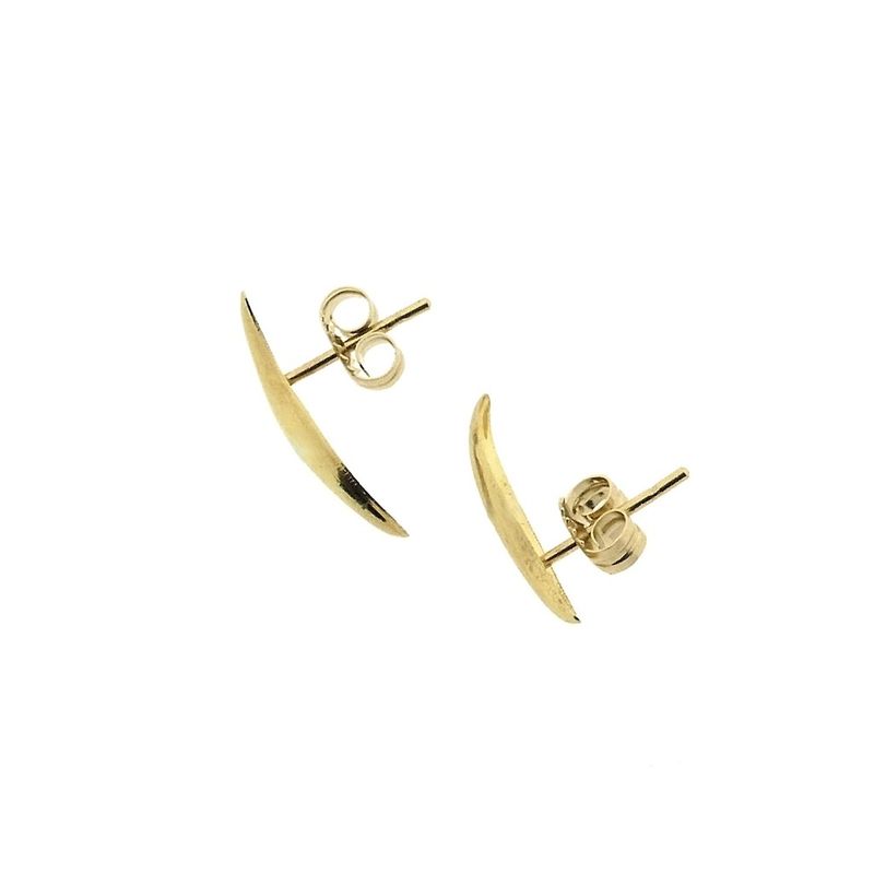 Image 10 of Golden fantasy stud earrings