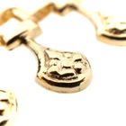 Image 7 of 18-karat gold Bismarck/fantasy link necklace | 44 cm