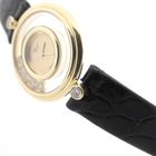 Image 6 of Chopard Happy Diamonds; Vintage 18k gold women's watch with diamonds