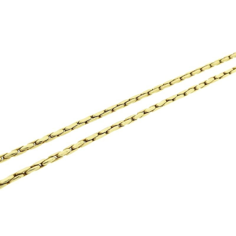 Image 6 of Gold anchor link necklace