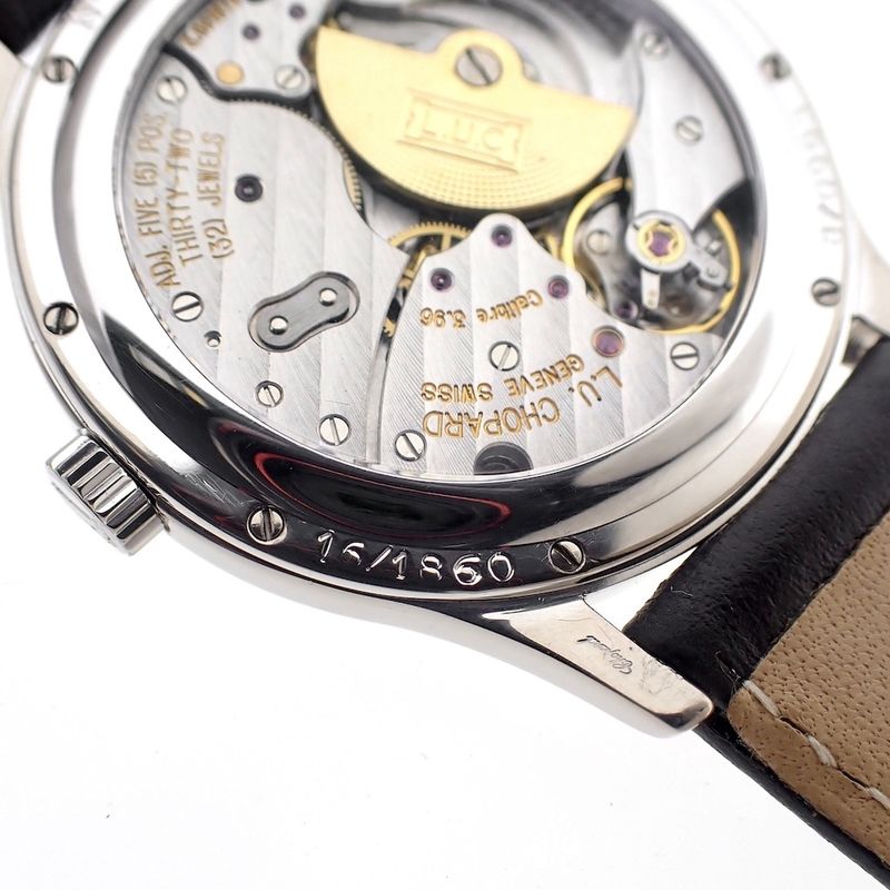 Image 17 of Chopard LUC; 18k white gold watch