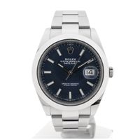 Rolex Datejust 41mm 'Blue' 126300; Automatic men's watch