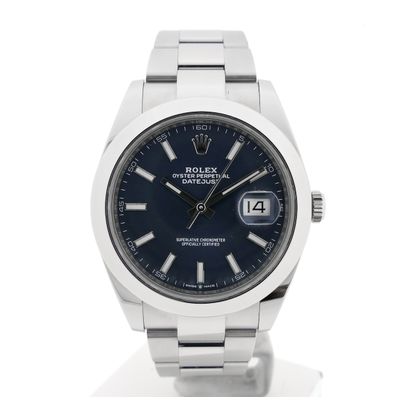 Image 1 of Rolex Datejust 41mm 'Blue' 126300; Automatic men's watch