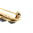 Image 5 of Vintage Gold Brooch with Garnet