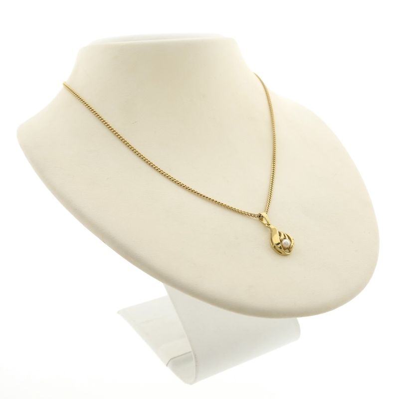 Image 7 of Gold pendant with pearl | Vintage