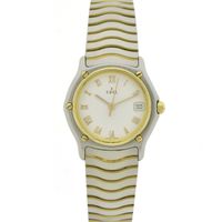 Ebel Classic Wave; 18k gold/steel women's watch