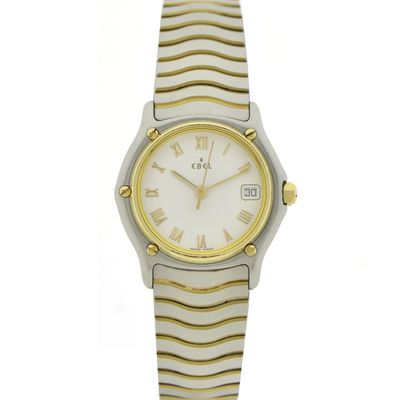 Image 1 of Ebel Classic Wave; 18k gold/steel women's watch