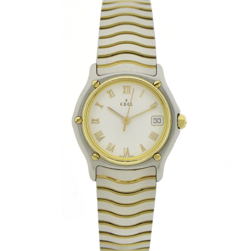 Image 1 of Ebel Classic Wave; 18k gold/steel women's watch