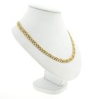 Image 3 of Gold panther link necklace