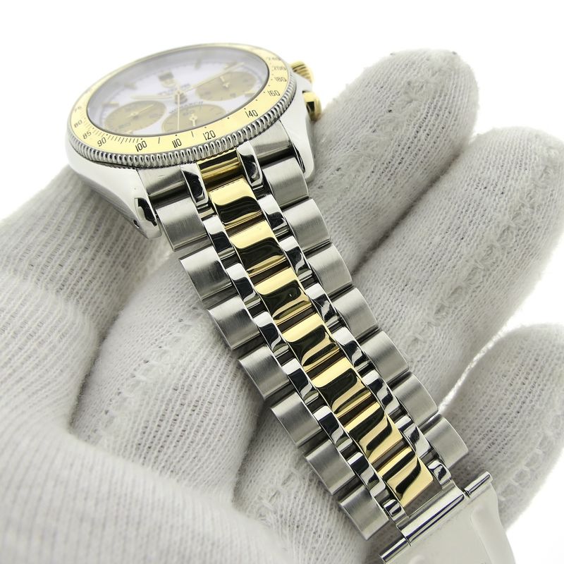 Image 13 of Tudor Monarch Chronograph 15903; Gold/steel men's watch