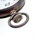 Image 5 of Omega pocket watch; antique silver pocket watch