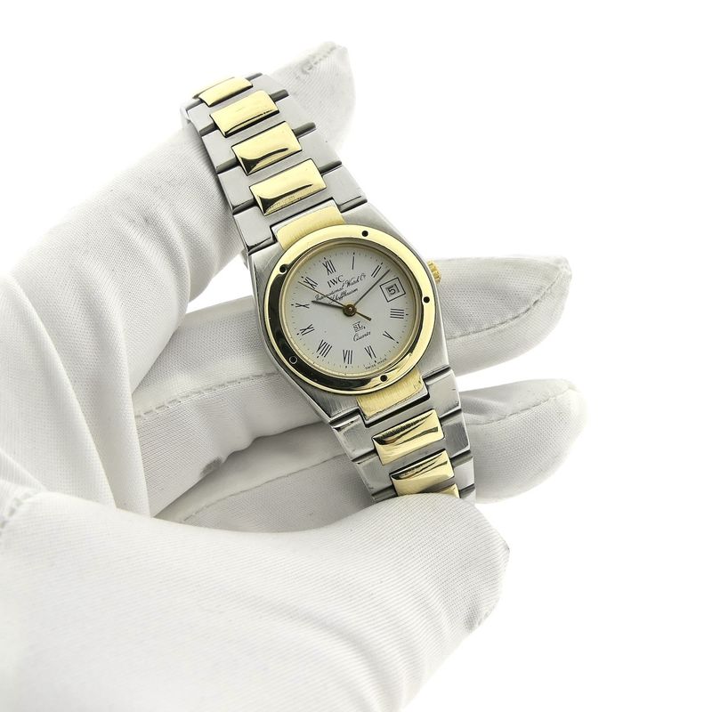 Image 7 of IWC Ingenieur SL Quartz IW4502; Vintage 18k gold/steel women's watch