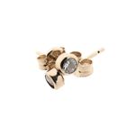 Image 5 of Rose gold stud earrings with zirconia | Blush