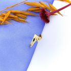 Image 2 of Gold ring with diamond 0.01 ct.