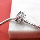 Image 2 of Pandora charm; Silver; Gingerbread House