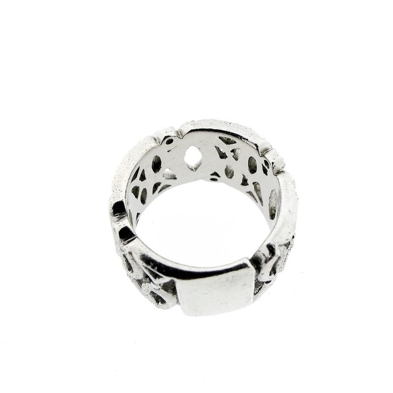 Image 5 of Silver wide fantasy ring